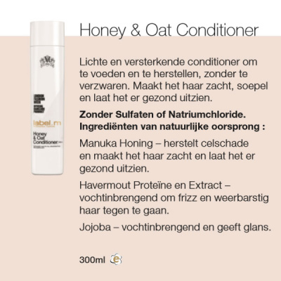 label.m Honey & Oat Conditioner