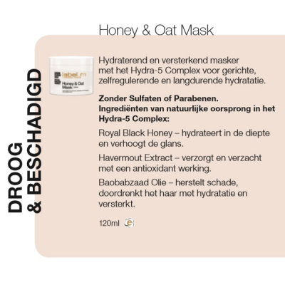 label-m Honey & Oat Mask